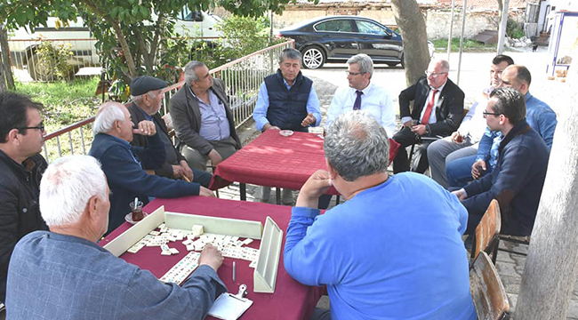 BAŞKAN ŞEVKAN MAHALLE GEZİLERİNE DEVAM EDİYOR