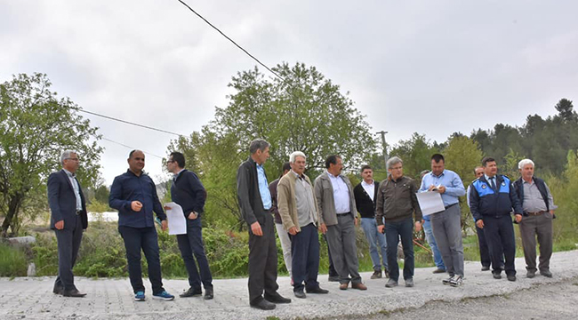 BAŞKAN ŞEVKAN ERKEN MESAİDE
