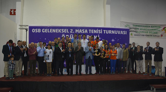 MASA TENİSİ SANAYİ ÇALIŞANLARINI BULUŞTURDU