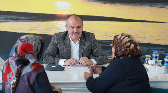 GÜRLESİN HALKIN SORUNLARINI DİNLEYECEK