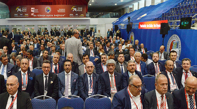 DTO, 16 DELEGESİYLE TOBB GENEL KURULUNDA
