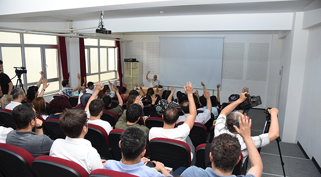 PROF. DR. CÜCELOĞLU ÖĞRETMENLER İLE BULUŞTU