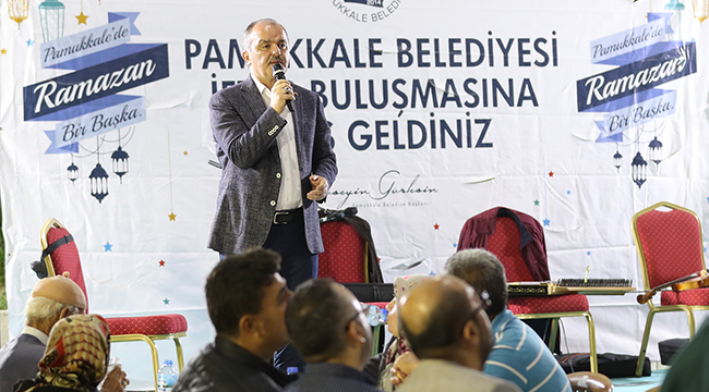 PAMUKKALE’DE RAMAZAN DOLU DOLU YAŞANDI