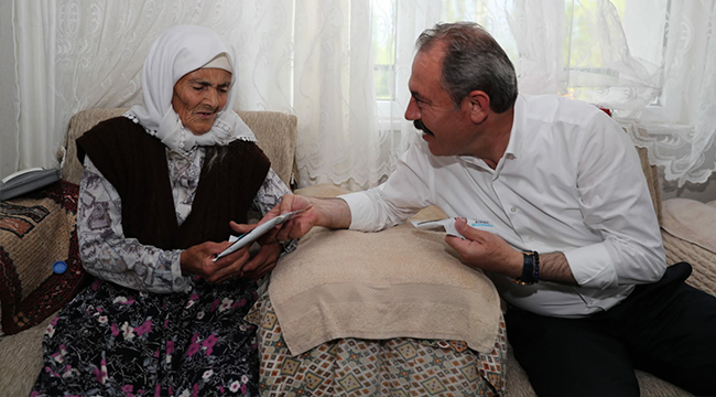 AK PARTİLİ TİN ACIPAYAMLILARLA BULUŞTU