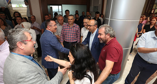 PAÜ’DE AKADEMİK VE İDARİ PERSONEL BAYRAMLAŞTI