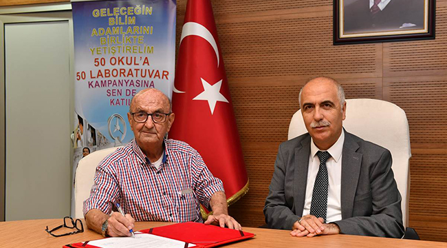 HAYIRSEVER ERCAN’DAN LABORATUVAR KAMPANYASINA DESTEK