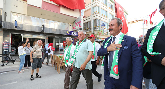 TİN, ELMA TARIM VE KÜLTÜR FESTİVALİ’NE KATILDI
