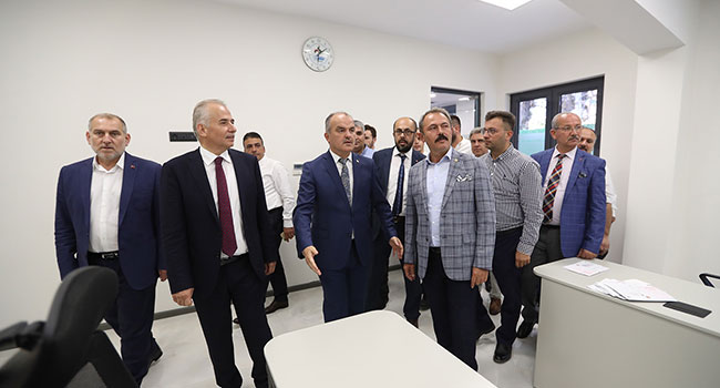 MODERN MECLİS SALONU RESMEN AÇILDI