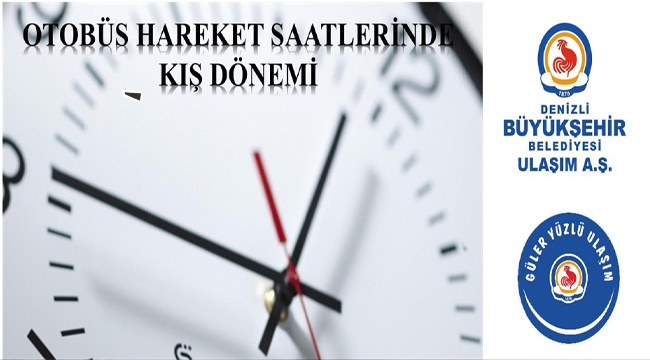 BÜYÜKŞEHİR OTOBÜS SAATLERİNDE DEĞİŞİKLİĞE GİTTİ