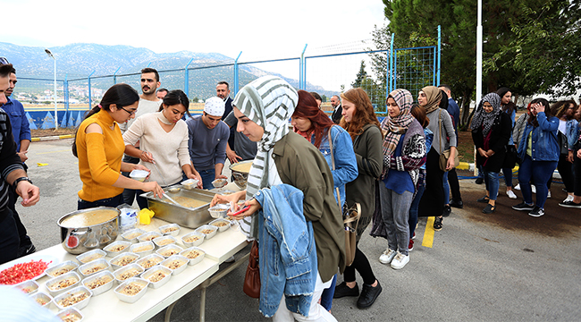 TAVAS MYO’DA AŞURE İKRAMI YAPILDI