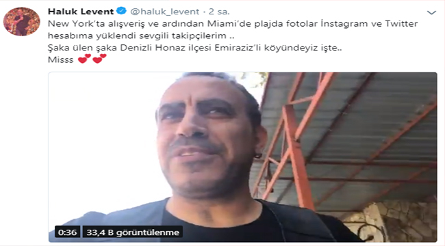 LEVENT,HAYRANININ DAVETİNİ GERİ ÇEVİREMEDİ