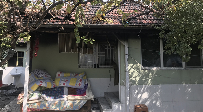 OĞLU TARAFINDAN ŞİDDETE MARUZ KALDI