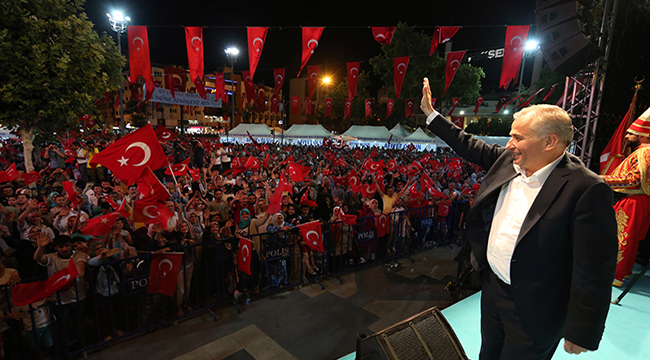 BAŞKAN ZOLAN, DENİZLİLİLERE TEŞEKKÜR ETTİ