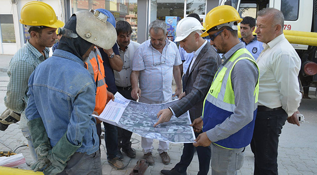 SARAYKÖY’DE DOĞAL GAZ HATTI ÇALIŞMALARI BAŞLADI