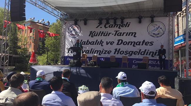 ÖZKAN,ÇAMELi FESTiVALiNE KATILDI