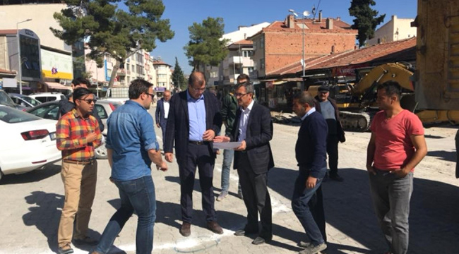 ÇİVRİL CUMHURİYET MEYDANI SİL BAŞTAN