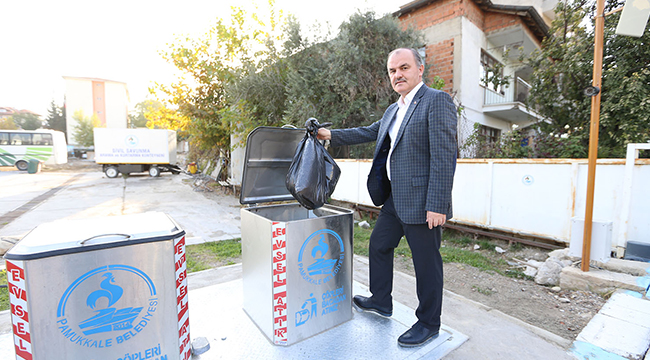 80 ADET YER ALTI ÇÖP KONTEYNIRI ALINDI