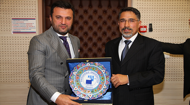 TEKNİK DİREKTÖR UYGUN PAÜ'NÜN KONUĞU OLDU