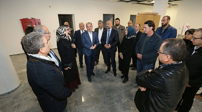 AK PARTİ MECLİS ÜYELERİ İLE YATIRIMLARI İNCELEDİ
