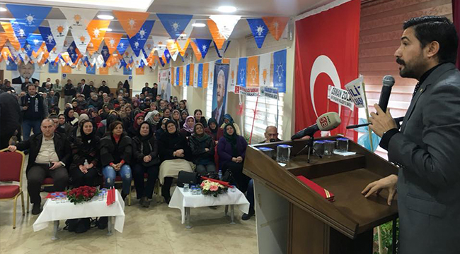 ÖZKAN, KONGRELERDE GÜNDEMİ KONUŞTU