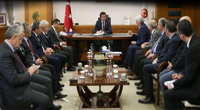 DTB HEYETİ’NDEN BAKAN ZEYBEKCİ’YE ZİYARET