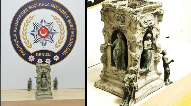 ÇOK SAYIDA TARİHİ ESERE EL KONULDU