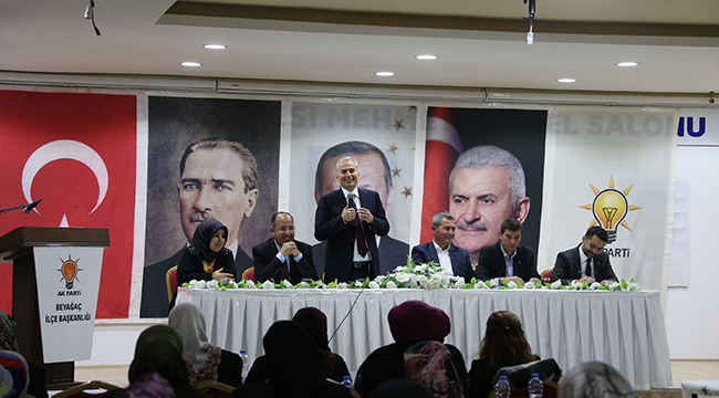 BAŞKAN ZOLAN'DAN BEYAĞAÇ'A ZİYARET