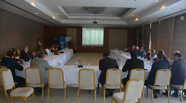 FEDERASYON TEMSİLCİLERİ TOPLANTIDA BULUŞTU