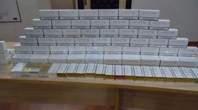 BİNLERCE ELEKTRONİK SİGARA ELE GEÇİRİLDİ