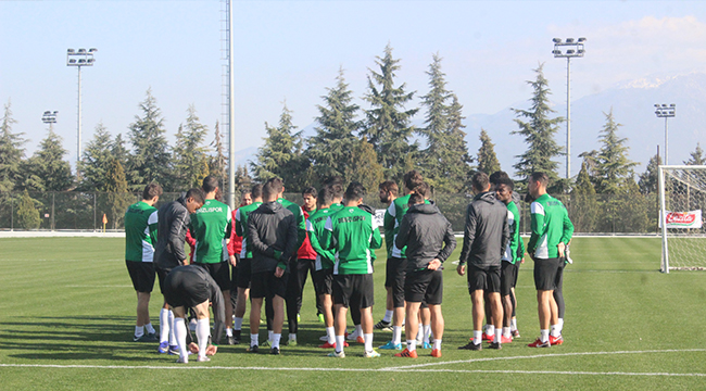 DENİZLİSPOR GİRESUNSPOR MAÇINA HAZIRLANIYOR