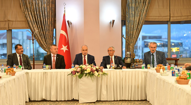 VALİ YARDIMCISI ATA’YA VEDA YEMEĞİ DÜZENLENDİ