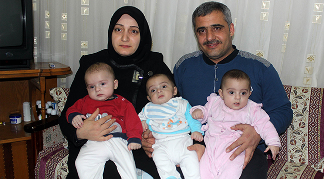 ÜÇÜZLERİNE RECEP, TAYYİP, EMİNE İSMİ VERDİLER