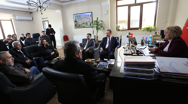 BAĞ İNCELEME ZİYARETLERİNİ SÜRDÜRÜYOR