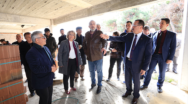 BAĞ İNCELEME ZİYARETLERİNİ SÜRDÜRÜYOR