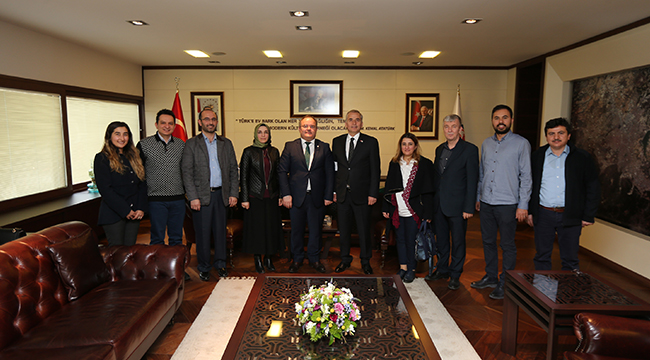 YEŞİLAY’DAN BAŞKAN ZOLAN’A ZİYARET