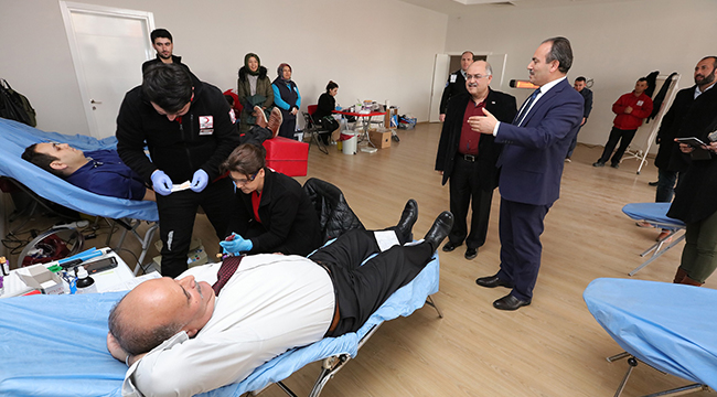 DESKİ PERSONELİ 5. KEZ KAN BAĞIŞLADI