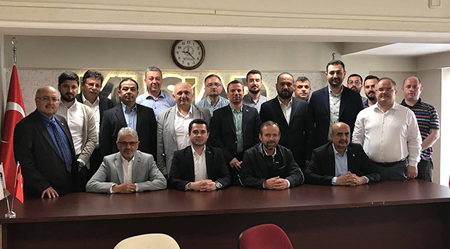 BAŞER VE YÖNETİMİNDEN MÜSİAD’A ZİYARET