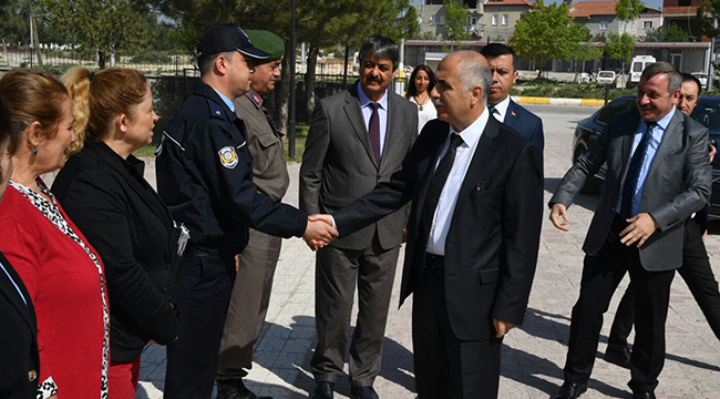 VALİ KARAHAN GÜNEY VE BULDAN’I ZİYARET  ETTİ