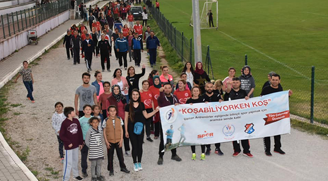 ACIPAYAM DA ''KOŞABİLİYORSAN KOŞ PROJESİ' BAŞLADI