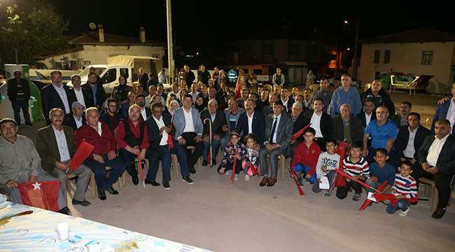 TİN, ŞEMİKLER’DE VATANDAŞLARLA BULUŞTU