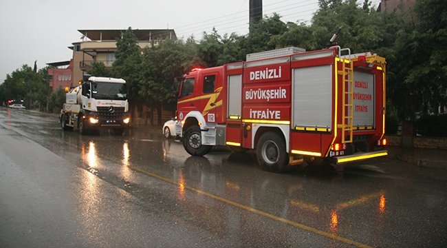 ŞİDDETLİ YAĞIŞ HAYATI OLUMSUZ ETKİLEDİ