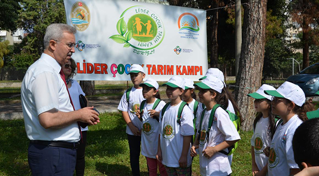 LİDER ÇOCUK TARIM KAMPI TAMAMLANDI