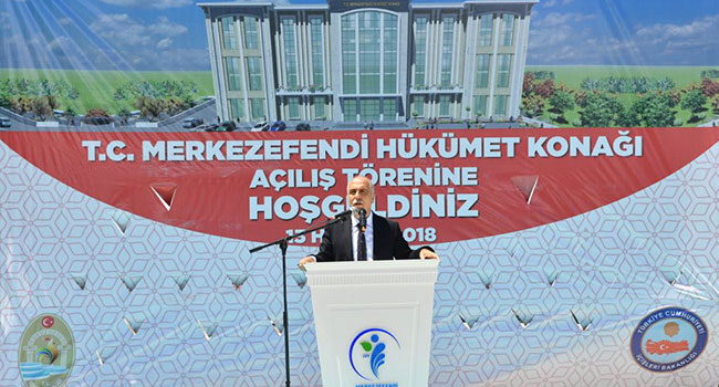 5 KATLI HÜKÜMET KONAĞI HİZMETE GİRDİ