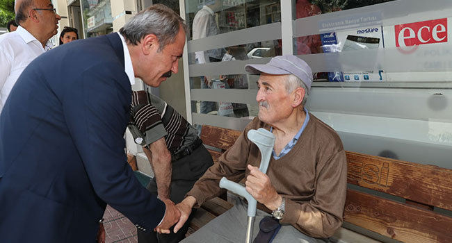 AK PARTİLİ TİN BULDAN HALKI İLE BULUŞTU