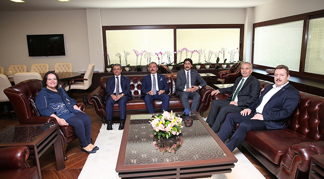 CUMHURUN VEKİLLERİNDEN ZOLAN’A ZİYARET