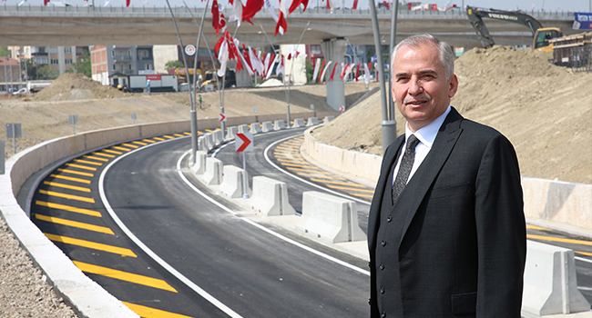 BÜYÜKŞEHİR ULAŞIM PROJELERİNİ BİR BİR TAMAMLIYOR