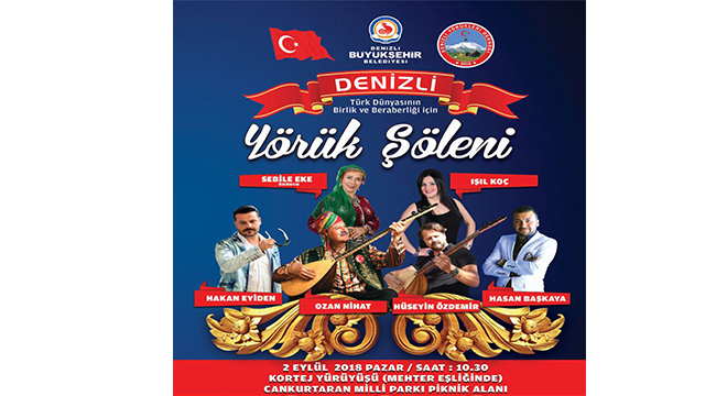 BÜYÜKŞEHİR’DEN YÖRÜK ŞÖLENİ