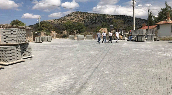 ÇİVRİL SARILAR’DA ÜST YAPI ÇALIŞMASI SÜRÜYOR