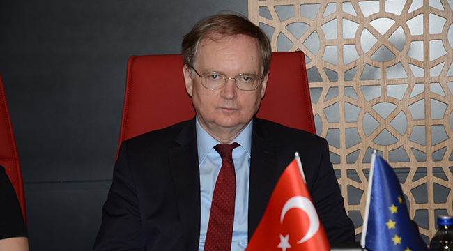 BÜYÜKELÇİ BERGER,PAÜ SENATOSU İLE BULUŞTU