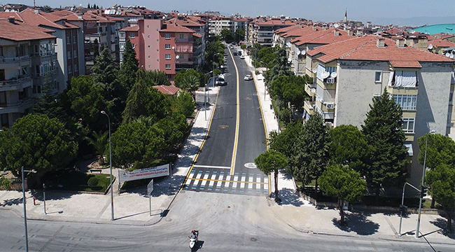 PAMUKKALE'DE CADDE VE SOKAKLAR GÜZELLEŞTİ